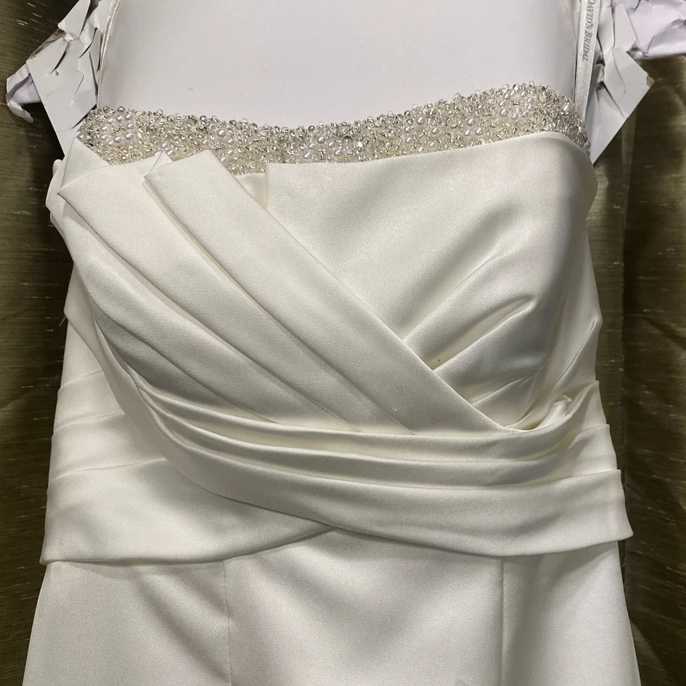 Wedding Dress New with tags Sz 2 - Picture 1 of 10